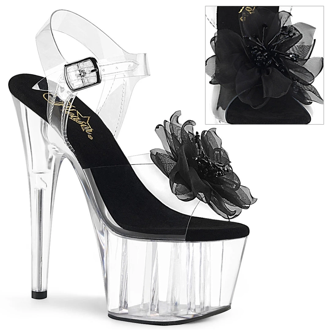 Pleaser Shoes 7" Stiletto Flower Platform (ADORE-708BFL) 4 Pleaser Shoes 7" Stiletto Flower Platform (ADORE-708BFL)