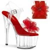 Pleaser Shoes 7" Stiletto Flower Platform (ADORE-708BFL)