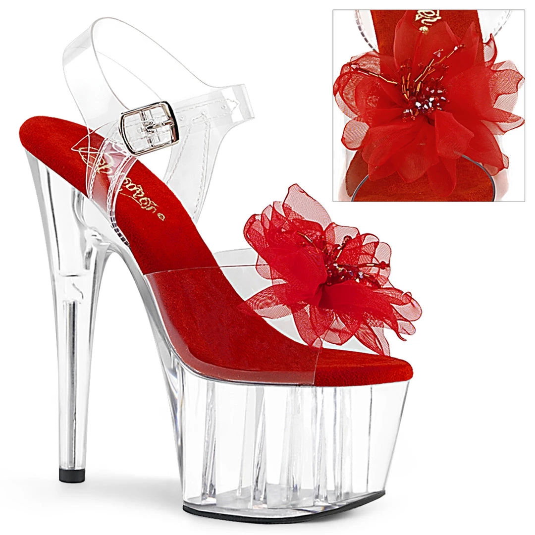 Pleaser Shoes 7" Stiletto Flower Platform (ADORE-708BFL) 3 Pleaser Shoes 7" Stiletto Flower Platform (ADORE-708BFL)