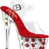 Pleaser Shoes 7" Stiletto Flower Platform (ADORE-708FL)