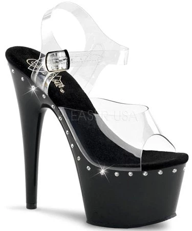 Pleaser Shoes 7" Platform Sandal (ADORE-708LS) 4 Pleaser Shoes 7" Platform Sandal (ADORE-708LS)