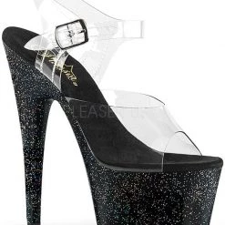 Pleaser Shoes 7" Stiletto Glitter Platform (ADORE-708MG)