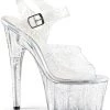Pleaser Shoes 7" Stiletto Glitter Platform (ADORE-708MMG)
