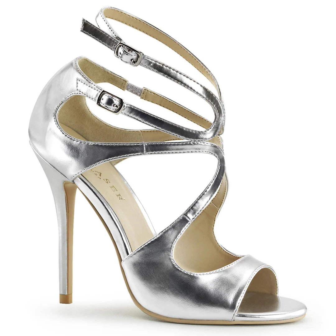 Pleaser Shoes 5" Heel Strappy Sandal (Amuse-15) 4 Pleaser Shoes 5" Heel Strappy Sandal (Amuse-15)