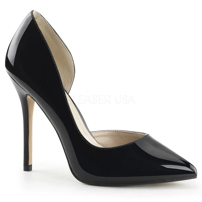 Pleaser Shoes 5" Heel Half D'Orsay Pump (Amuse-22) 3 Pleaser Shoes 5" Heel Half D'Orsay Pump (Amuse-22)
