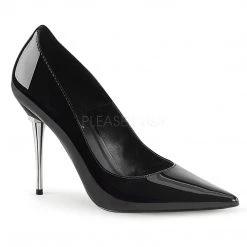 Pleaser Shoes Sales 4" Spiked Metal Heel Pump (APPEAL-20 Final Sale)