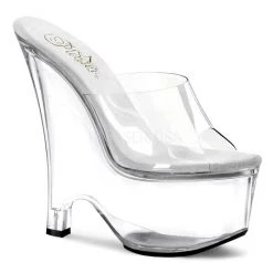 Pleaser Shoes 6 1/2" Wedge Platform Sandal (BEAU-601)
