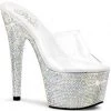 Pleaser Shoes 7" Stiletto Rhinestone Platform (Bejeweled-701DM) 2 Pleaser Shoes 7" Stiletto Rhinestone Platform (Bejeweled-701DM)