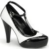 Pin Up Couture 4 1/2" Pin-Up T-Strap Pump (Bettie-22)