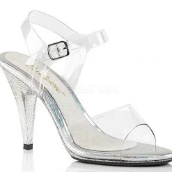 Fabulicious Sales 4" Stiletto Heel Sandal (CARESS-408MG Final Sale)