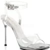 Fabulicious Pleaser Shoes 4 1/2" Stiletto Mini-Platform Sandal (CHIC-06)