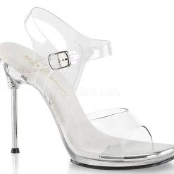 Fabulicious 4 1/2" Stiletto Mini-Platform Sandal (CHIC-08) Pleaser Shoes