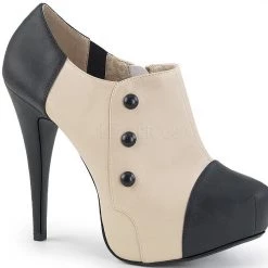 Pink Label By Pleaser 5 3/4" Stiletto 3 Button Ankle Boot (CHLOE-11)