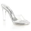 Fabulicious Sales 4 1/2" Heel Lucite Mule (Clearly-401 Final Sale)