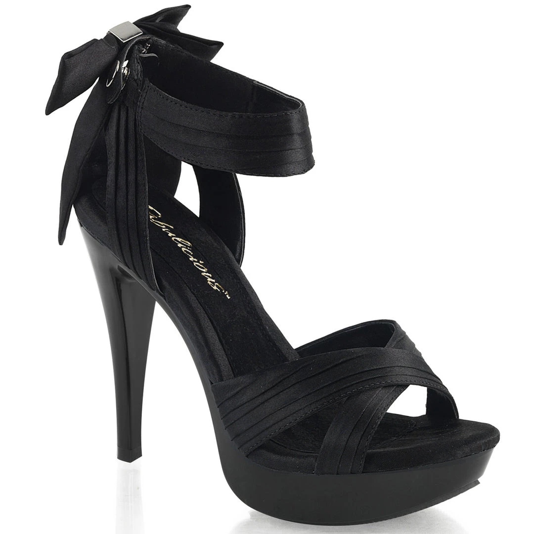 Fabulicious 5" Heel Pleated Straps Sandal (COCKTAIL-568) Pleaser Shoes 4 Fabulicious 5" Heel Pleated Straps Sandal (COCKTAIL-568) Pleaser Shoes