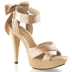 Fabulicious 5" Heel Pleated Straps Sandal (COCKTAIL-568) Pleaser Shoes 7 Fabulicious 5