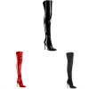 Pleaser Shoes 5" Heel Stretch Thigh High Boot (COURTLY-3012) 1 Pleaser Shoes 5" Heel Stretch Thigh High Boot (COURTLY-3012)
