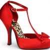 Pin Up Couture 4.5" T-Strap D'orsay Pump (CUTIEPIE-12)