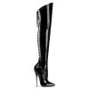 Pleaser Shoes 6 1/4" Brass Heel Thigh Boot (DAGGER-3060 Final Sale) Sales