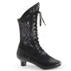 Funtasma Sales 2" Heel Victorian Lace Boot (DAME-115 Final Sale) 1 Funtasma Sales 2" Heel Victorian Lace Boot (DAME-115 Final Sale)