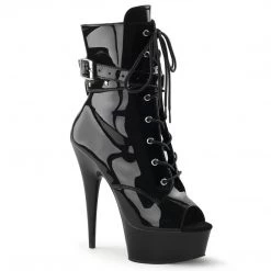 Pleaser Shoes 6" Heel Open Toe Ankle Boot (DELIGHT-1033)