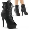 Pleaser Shoes 6" Heel Open Toe Ankle Boot (DELIGHT-1033)