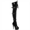 Pleaser Shoes 6" Lace-Up Buckle Platform Boot (DELIGHT-3028 Final Sale) Sales