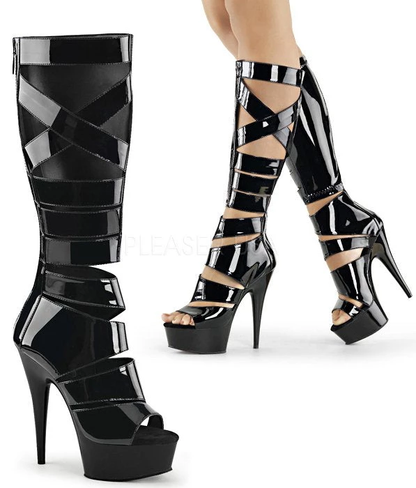 Pleaser Shoes 6" Stiletto Platform Sandal (DELIGHT-600-49) 3 Pleaser Shoes 6" Stiletto Platform Sandal (DELIGHT-600-49)