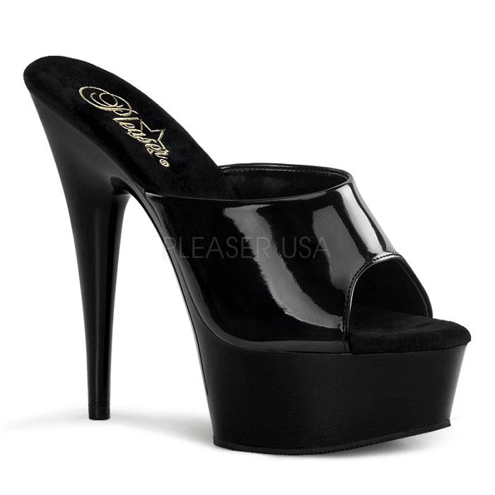 Pleaser Shoes 6" Stiletto Platfrom Slide (DELIGHT-601) 6 Pleaser Shoes 6" Stiletto Platfrom Slide (DELIGHT-601)