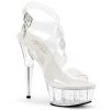 Pleaser Shoes Sales 6" Stiletto Platform Sandal (DELIGHT-635 Final Sale) 2 Pleaser Shoes Sales 6" Stiletto Platform Sandal (DELIGHT-635 Final Sale)