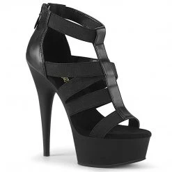 Pleaser Shoes 6" T-Strap Platform (DELIGHT-651 Final Sale) Sales