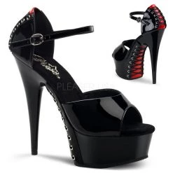 Pleaser Shoes 6" Stiletto Corset Platform (DELIGHT-660FH)