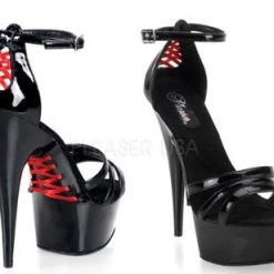 Pleaser Shoes 6" Stiletto Corset Platform (DELIGHT-662)