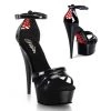 Pleaser Shoes 6" Stiletto Corset Platform (DELIGHT-662)