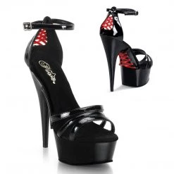 Pleaser Shoes 6" Stiletto Corset Platform (DELIGHT-662)