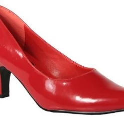 Pink Label By Pleaser Pleaser Shoes 3" Block Heel Pump (DIVINE-420)