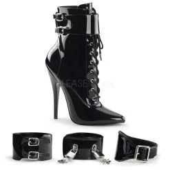 Pleaser Shoes 6" Ankle Boot (DOMINA-1023) 9 Pleaser Shoes 6