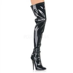Pleaser Shoes 6" Plain Stretch Thigh Boot (DOMINA-3000) Boots