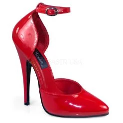 Pleaser Shoes 6" Ankle Strap D'Orsay Pump (Domina-402)