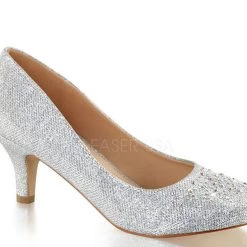 Fabulicious 2 1/2" Kitten Glitter Heel (DORIS-06) Funtasma - Halloween