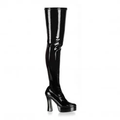 Pleaser Shoes 5" Thigh High Stretch Platform Boot (ELECTRA-3000Z)