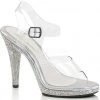 Fabulicious 4.5" Rhinestone Sandal (FLAIR-408DM)