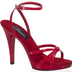 Fabulicious 4 1/2" Stiletto Strappy Ankle Wrap Sandal (FLAIR-436)