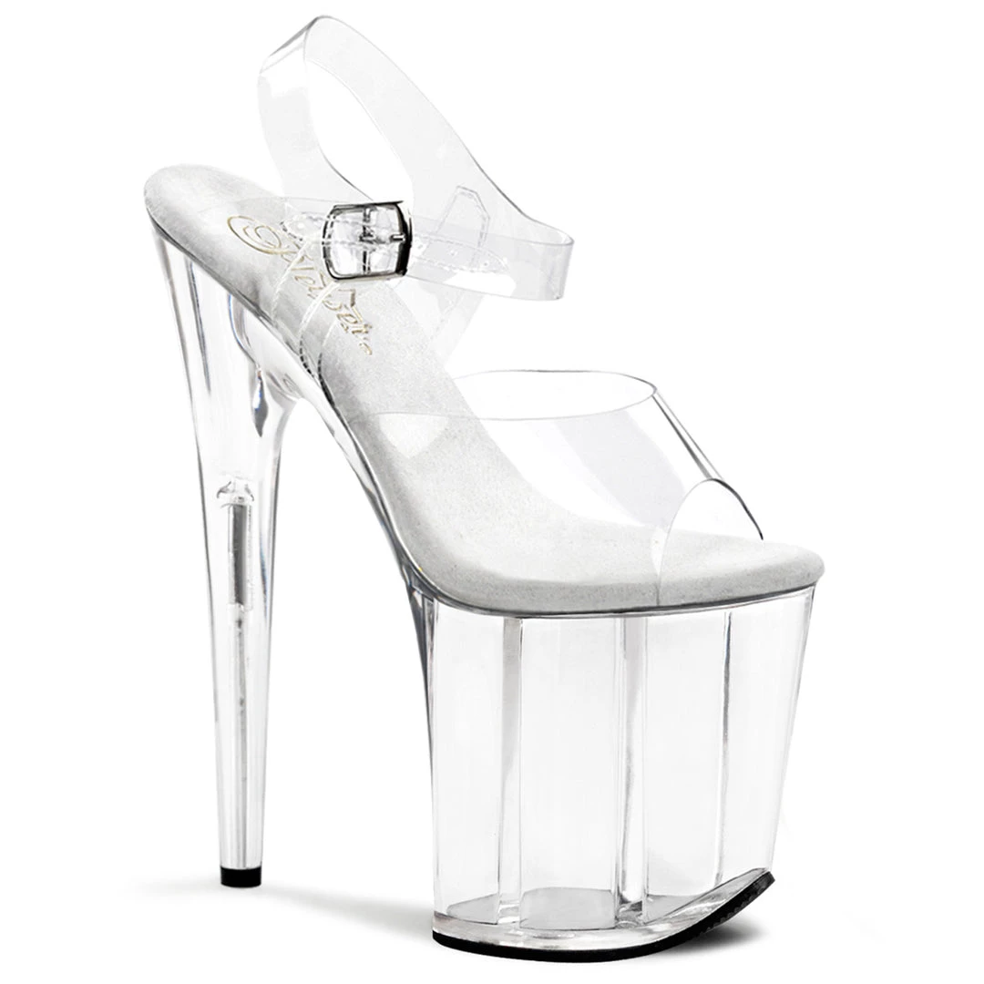 Pleaser Shoes 8" Spike Heel Platform (Flamingo-808) 5 Pleaser Shoes 8" Spike Heel Platform (Flamingo-808)
