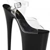 Pleaser Shoes 8" Spike Heel Platform (Flamingo-808)