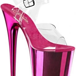 Pleaser Shoes 8" Spike Heel Platform (Flamingo-808) 17 Pleaser Shoes 8