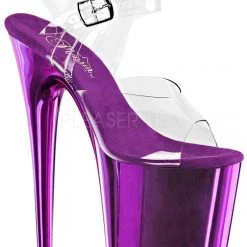 Pleaser Shoes 8" Spike Heel Platform (Flamingo-808) 16 Pleaser Shoes 8