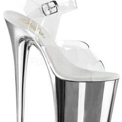 Pleaser Shoes 8" Spike Heel Platform (Flamingo-808) 14 Pleaser Shoes 8