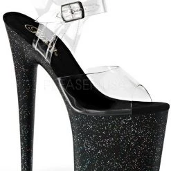 Pleaser Shoes 8" Spike Heel Platform (FLAMINGO-808MG)