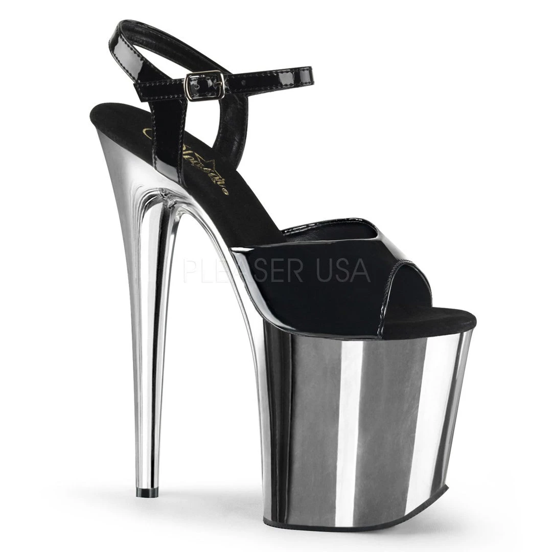 Pleaser Shoes 8 " Stiletto Platform (Flamingo-809) 9 Pleaser Shoes 8 " Stiletto Platform (Flamingo-809)